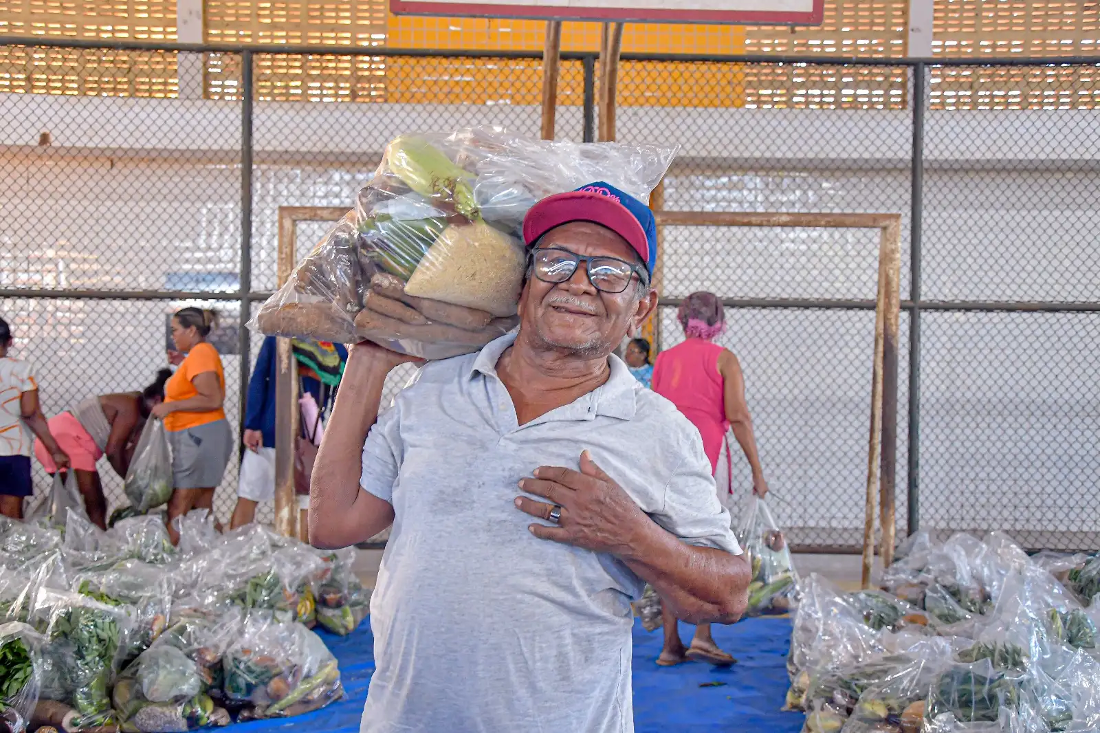 Foto 10 – Cestas verdes beneficiam 500 famílias e reforçam ações de segurança alimentar em Codó