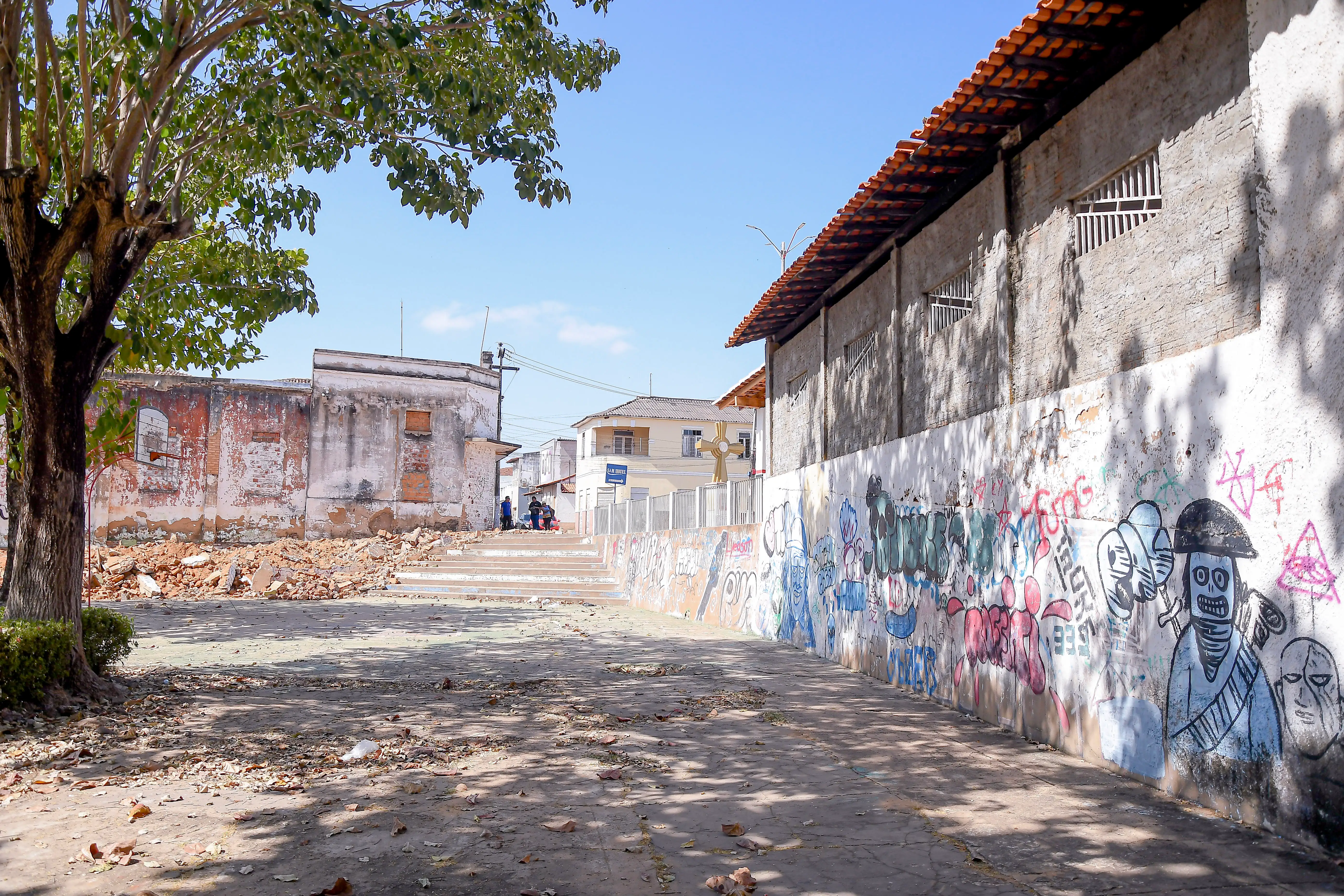 Foto 2 – Codó inicia revitalização da nova Praça do Cinema com proposta de resgatar memória e modernizar espaço