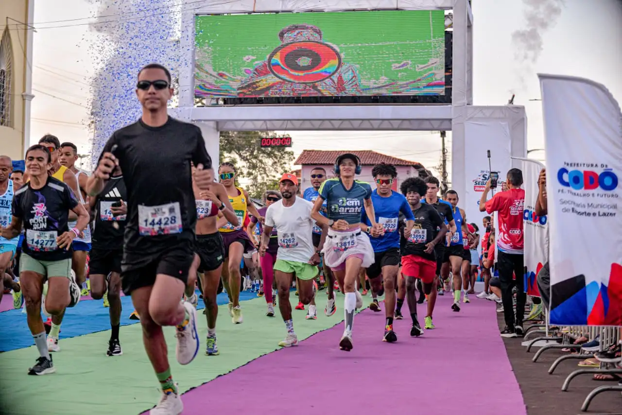 36ª Corrida de São Sebastião reúne mais de mil atletas e movimenta Codó com esporte e superação