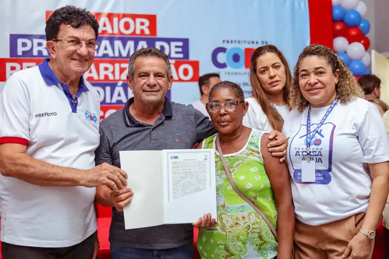 Prefeitura de Codó realiza a primeira entrega de títulos de propriedade pelo programa “A Casa é Sua”