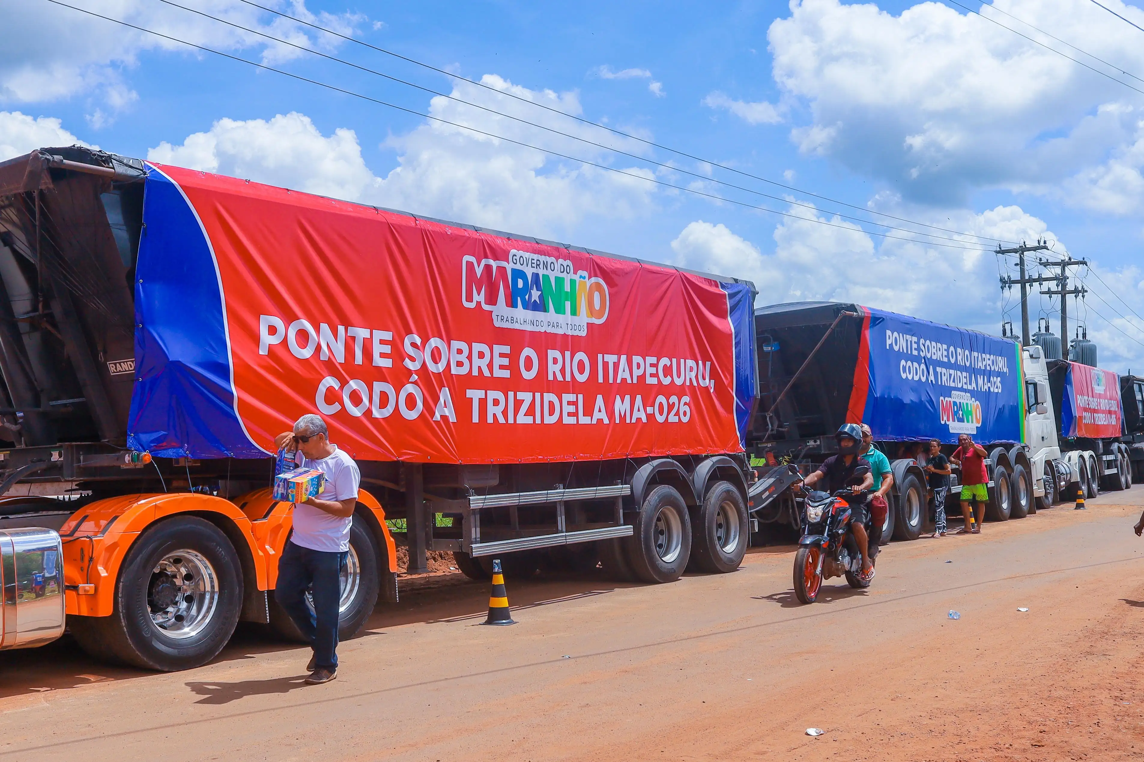 Galeria de imagens - Foto 13 da notícia: Nova ponte da Trizidela começa a ser construída em Codó