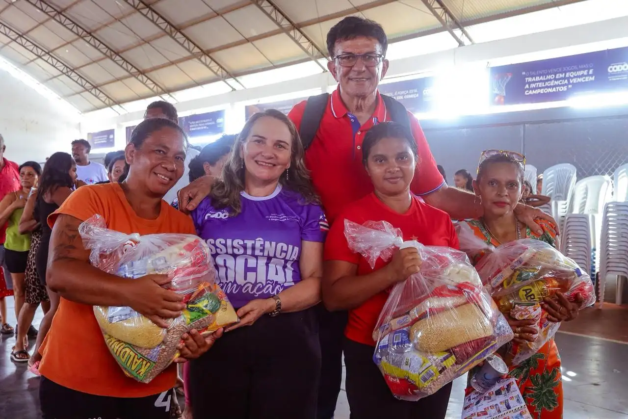 Prefeitura de Codó reforça combate à insegurança alimentar com a distribuição de 600 cestas básicas