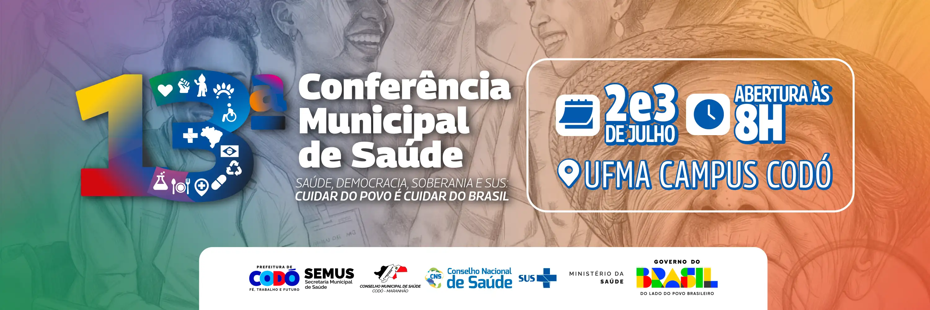 13ª Conferência Municipal de Saúde de Codó debate fortalecimento do SUS e reúne sociedade para construção de propostas