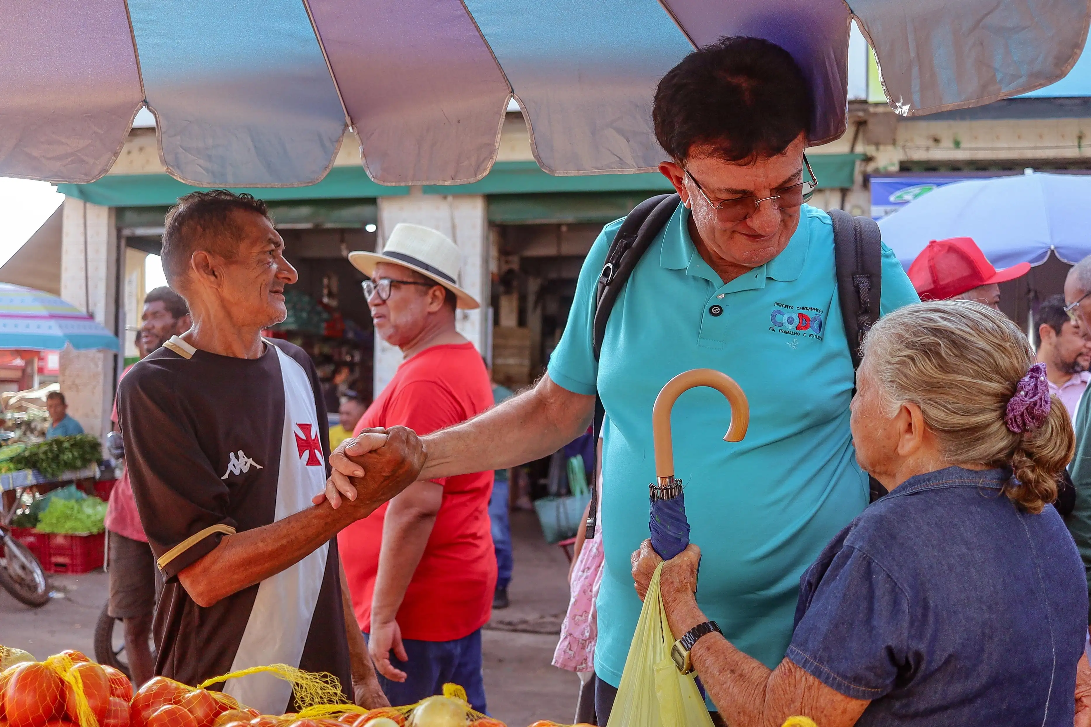 Prefeito Chiquinho FC visita Mercado Central de Codó para identificar problemas estruturais e providenciar melhorias