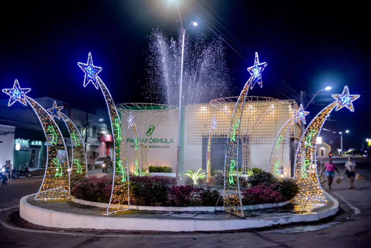 Galeria de imagens - Foto 24 da notícia: Codó dá início à magia do Natal com a abertura oficial do “Natal Encantado – Fé, Paz e Luz”