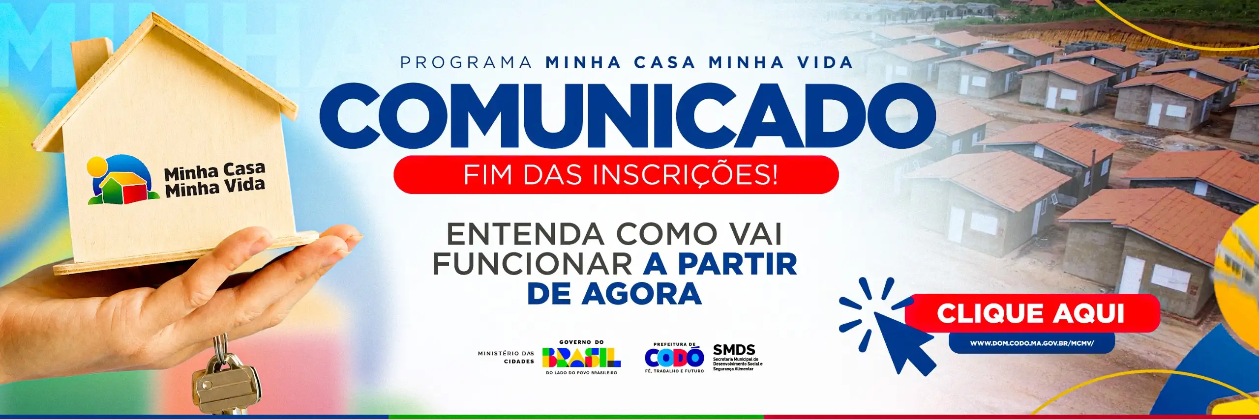 Programa Minha Casa Minha Vida registra 17.995 inscrições em Codó e avança para análise dos cadastros