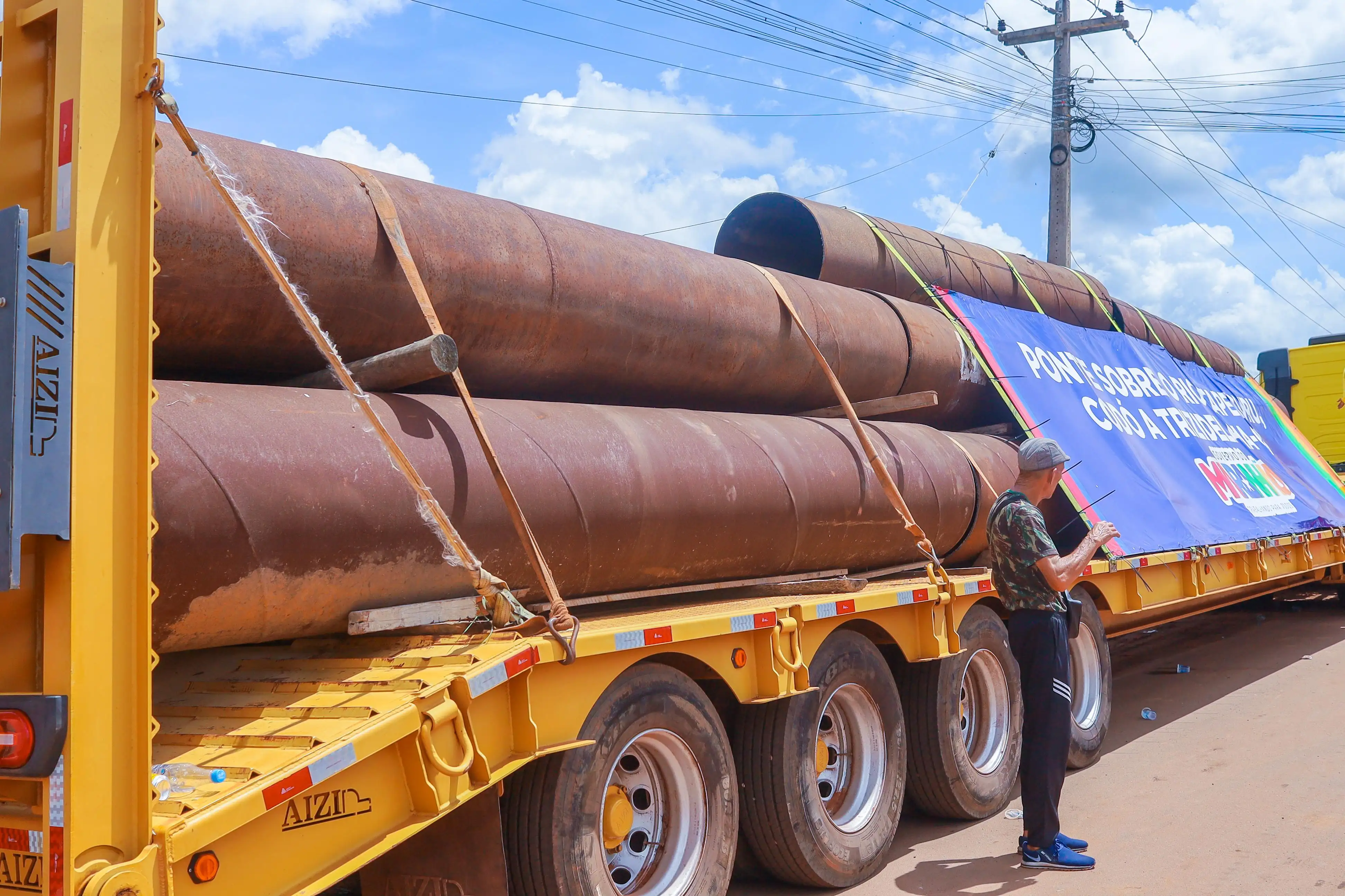 Galeria de imagens - Foto 15 da notícia: Nova ponte da Trizidela começa a ser construída em Codó