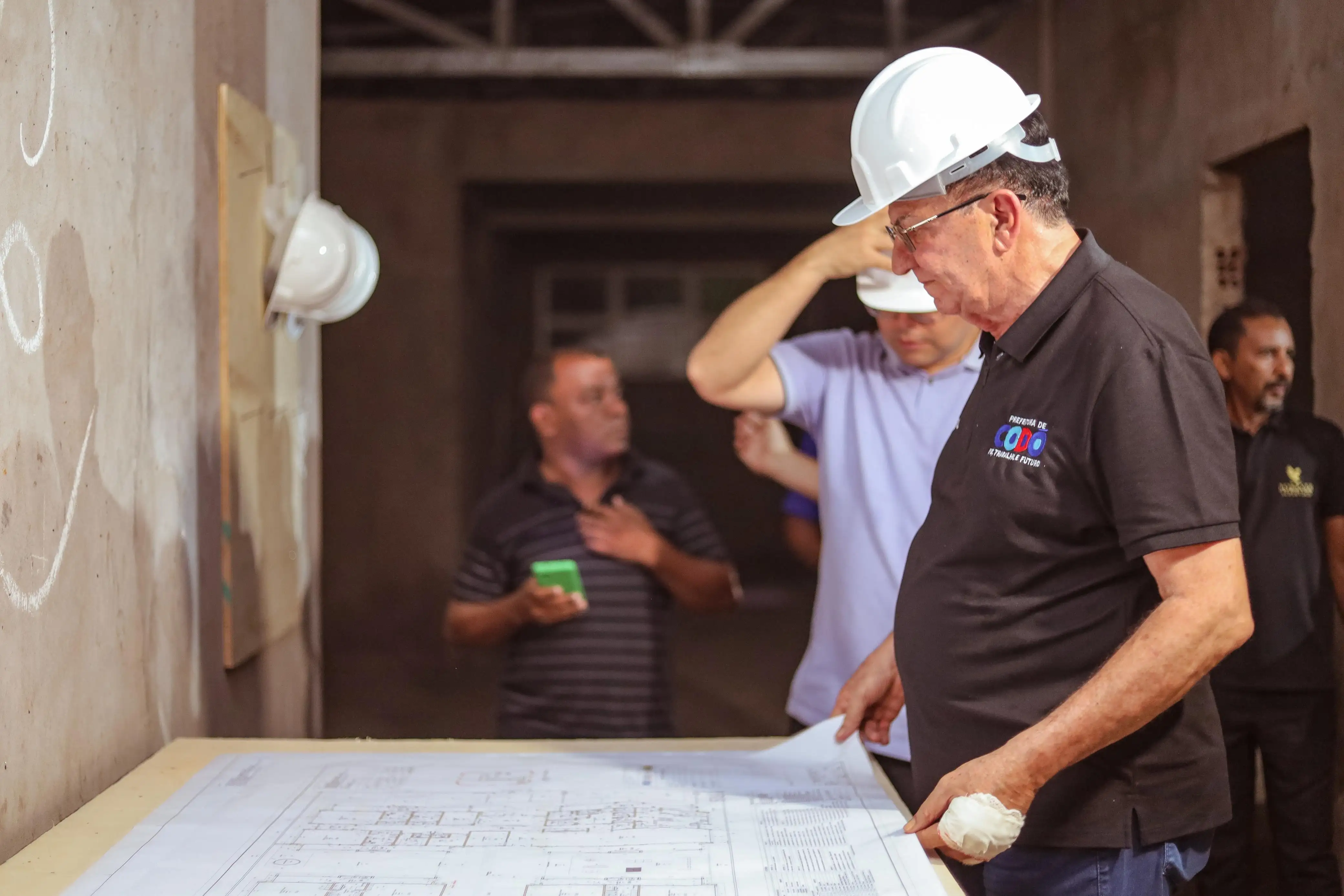 Galeria de imagens - Foto 3 da notícia: Prefeitura de Codó assina ordem de serviço para retomada da obra da creche Proinfância em tempo integral no Residencial Trizidela