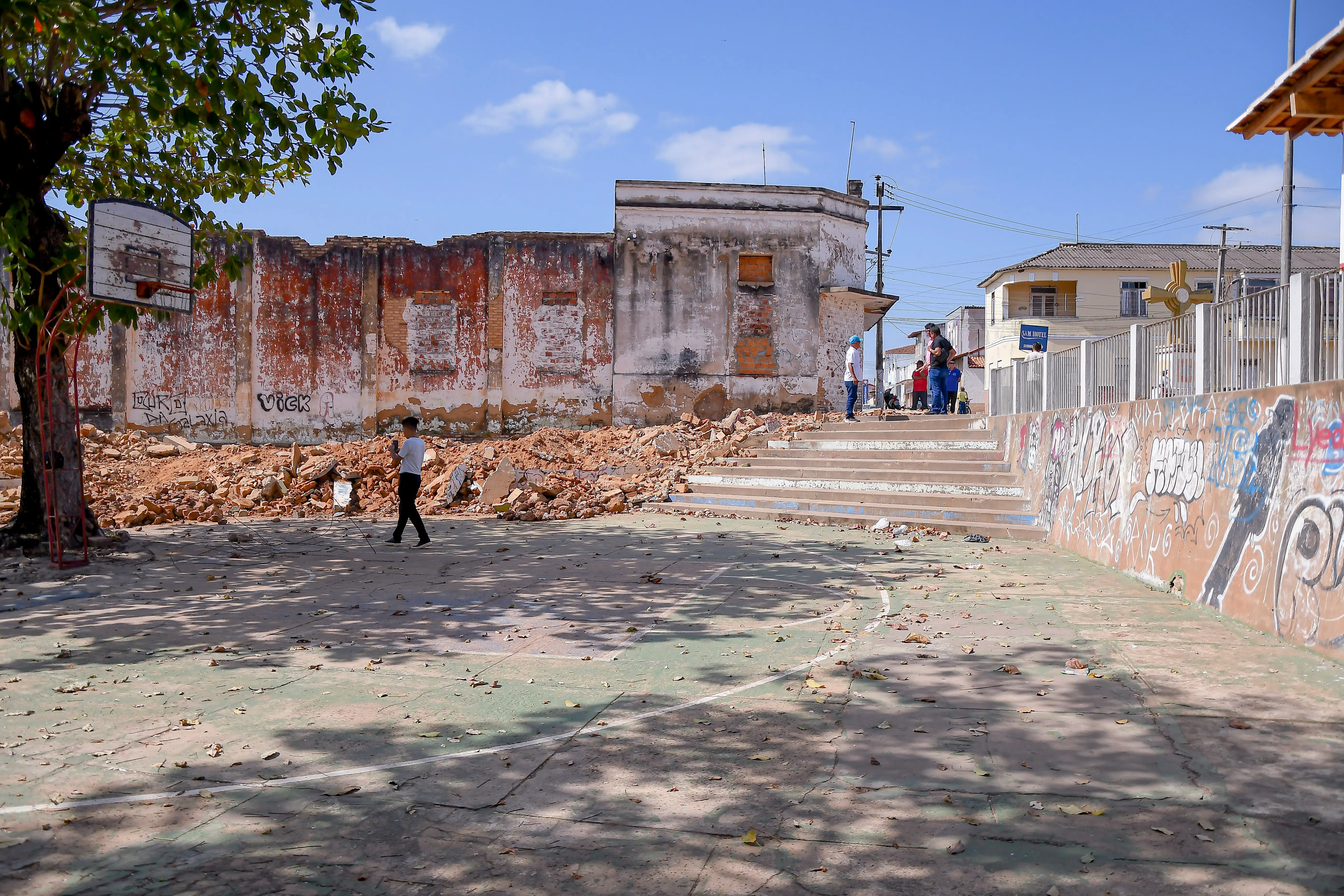 Foto 10 – Codó inicia revitalização da nova Praça do Cinema com proposta de resgatar memória e modernizar espaço