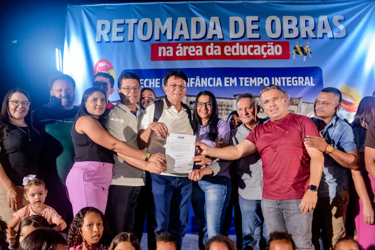 Prefeitura de Codó assina ordem de serviço para retomada da Creche Proinfância em tempo integral no Residencial Santa Rita