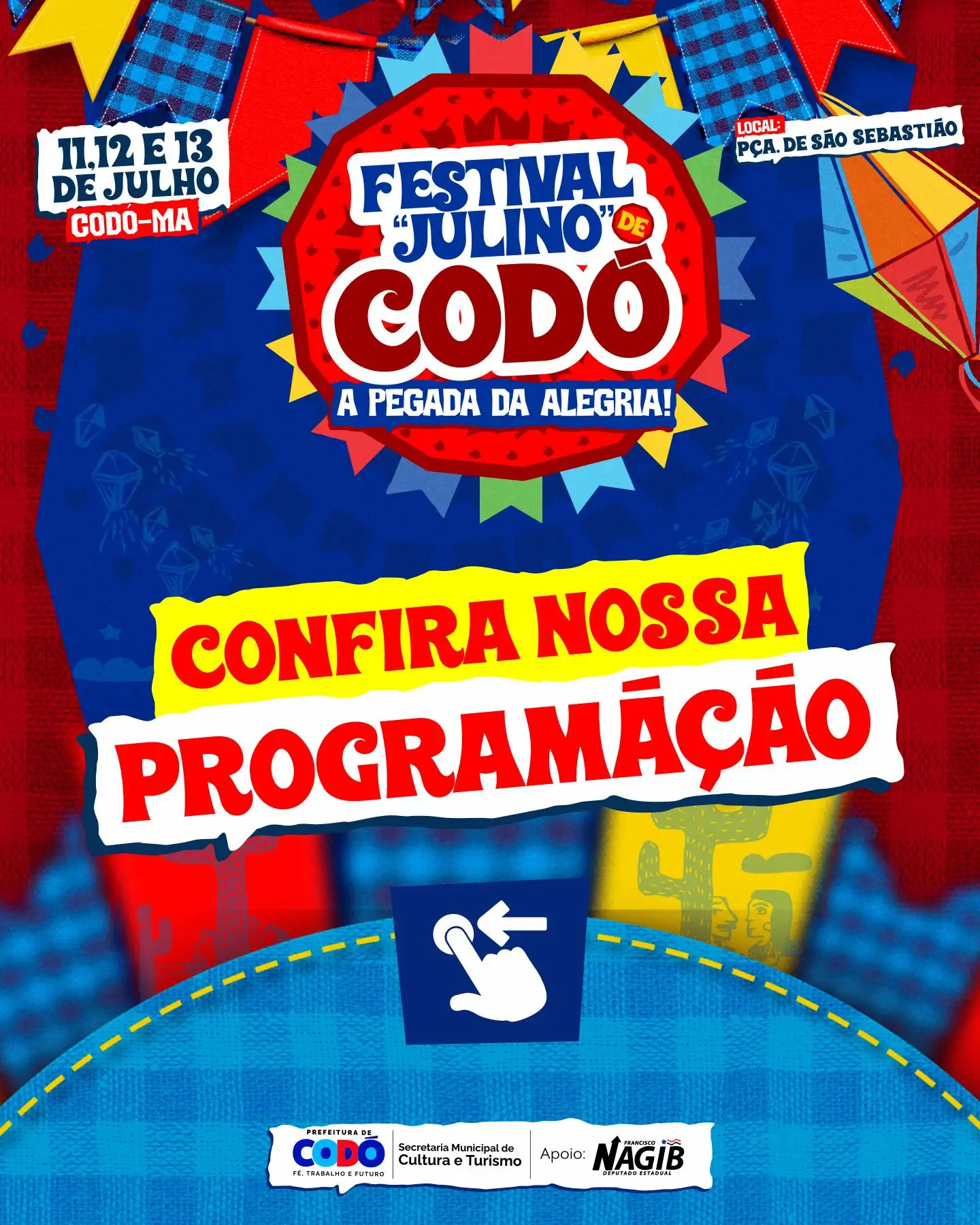 🎉 Vem aí o Festival Julino de Codó – A Pegada da Alegria!