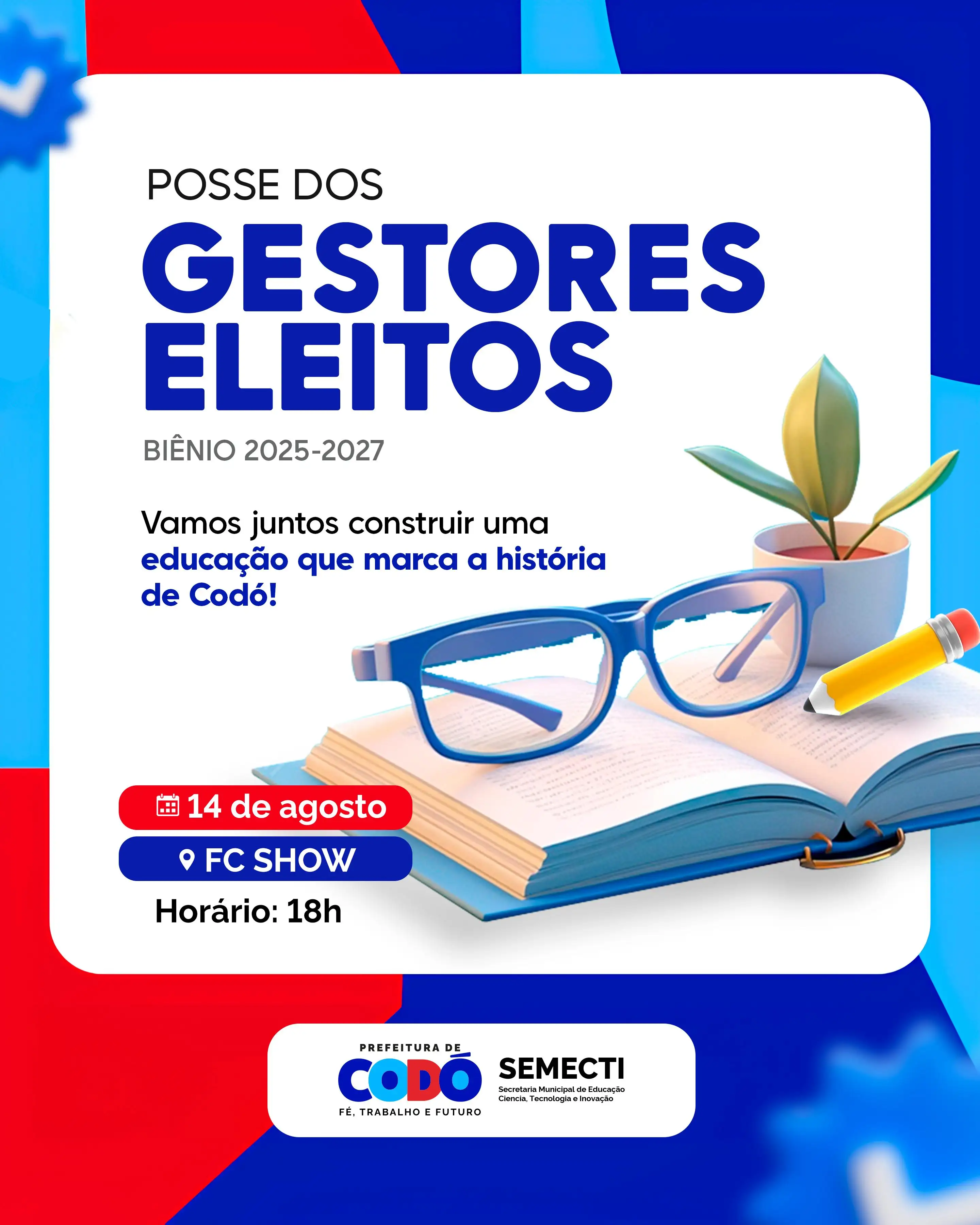 📚✨ Posse dos Gestores Eleitos – Biênio 2025-2027