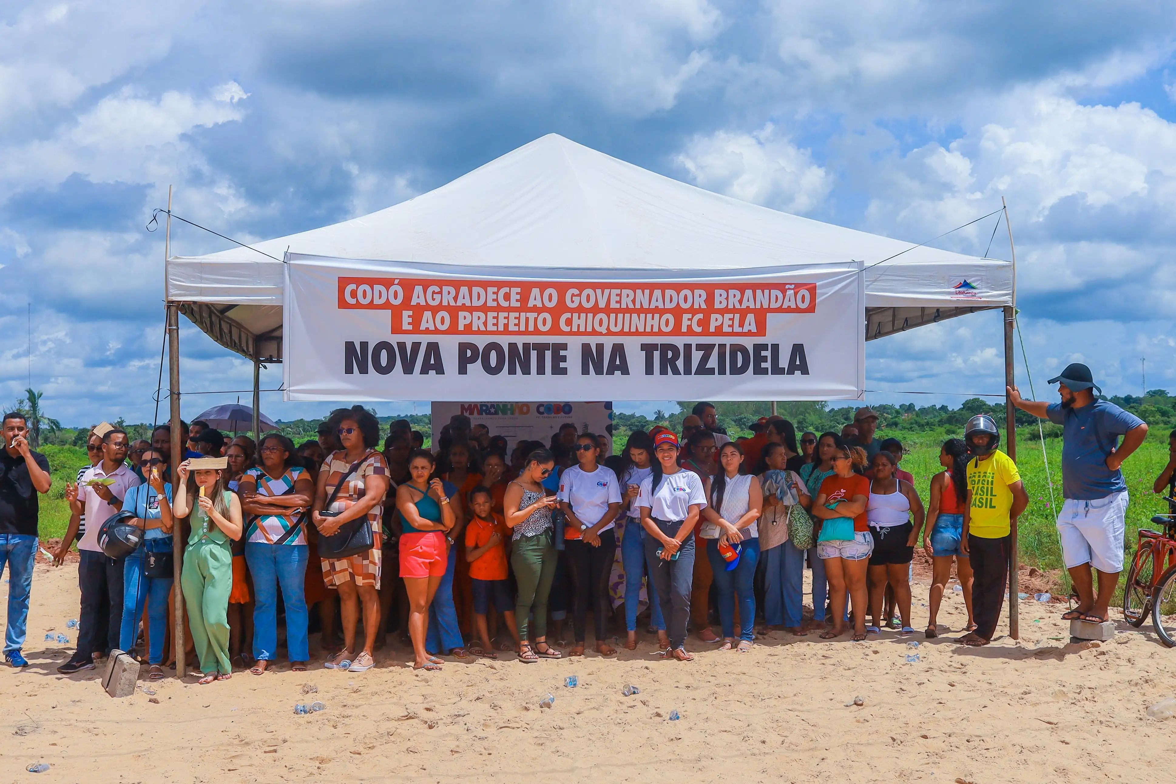 Galeria de imagens - Foto 14 da notícia: Nova ponte da Trizidela começa a ser construída em Codó