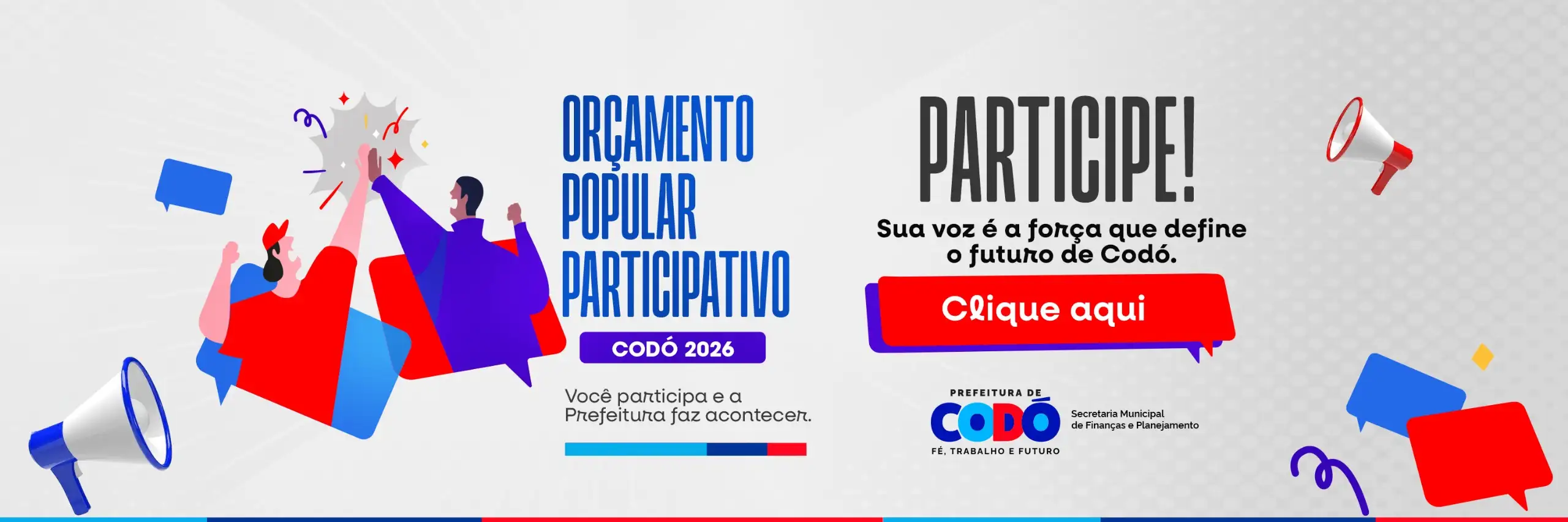 Prefeitura de Codó realiza Audiências Públicas para o Orçamento Popular Participativo 2026