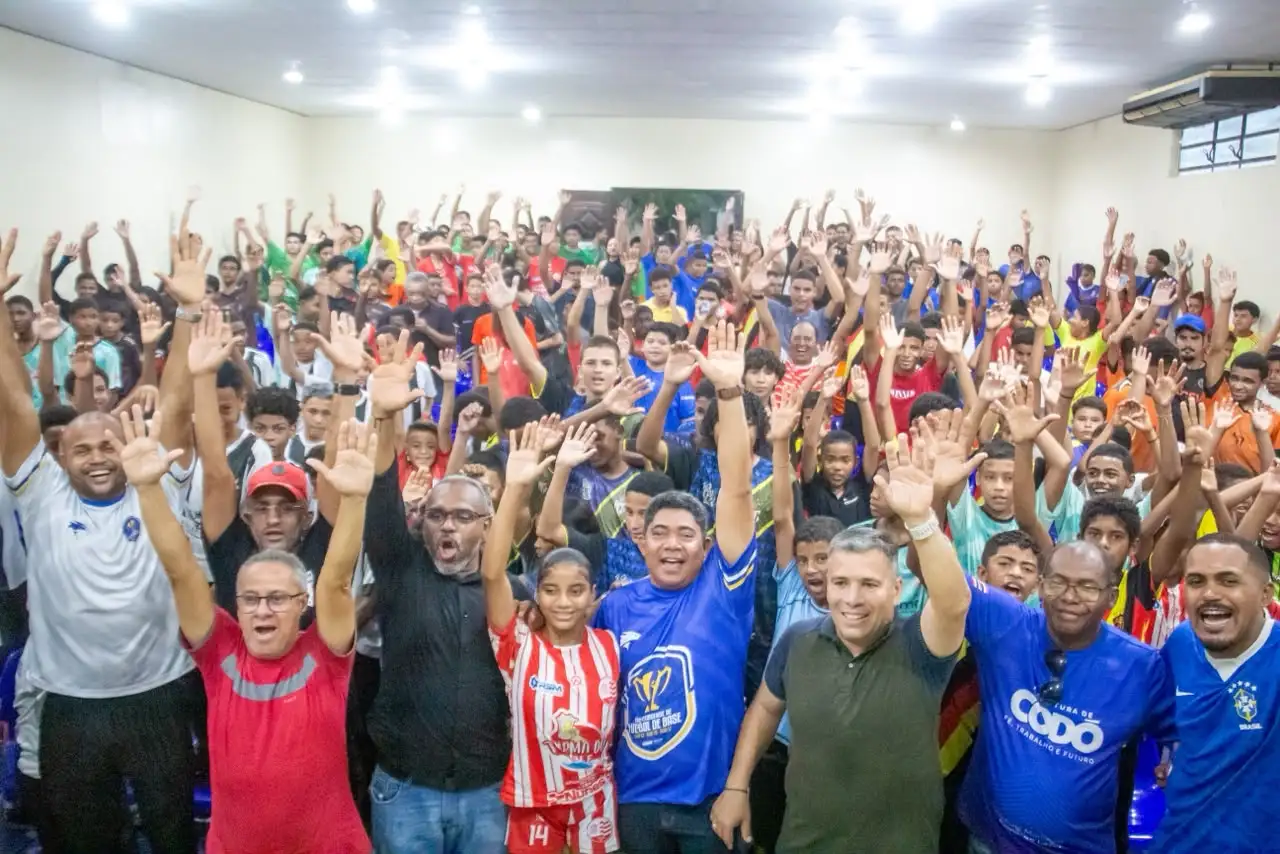 Prefeitura de Codó amplia incentivo ao esporte com lançamento da I Taça Codoense de Futebol de Base