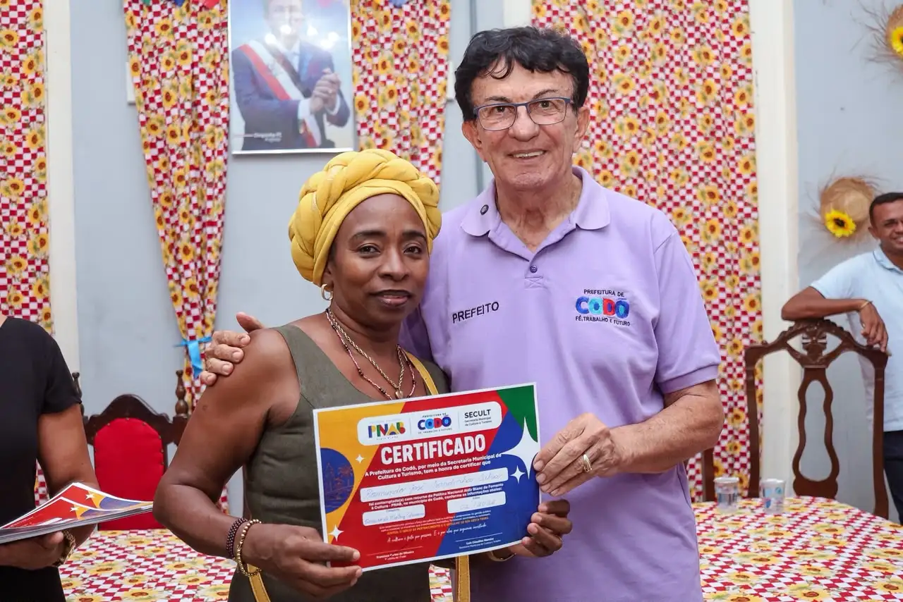 Foto 3 – Artistas e agentes culturais de Codó recebem certificação e pagamento dos recursos da Política Nacional Aldir Blanc