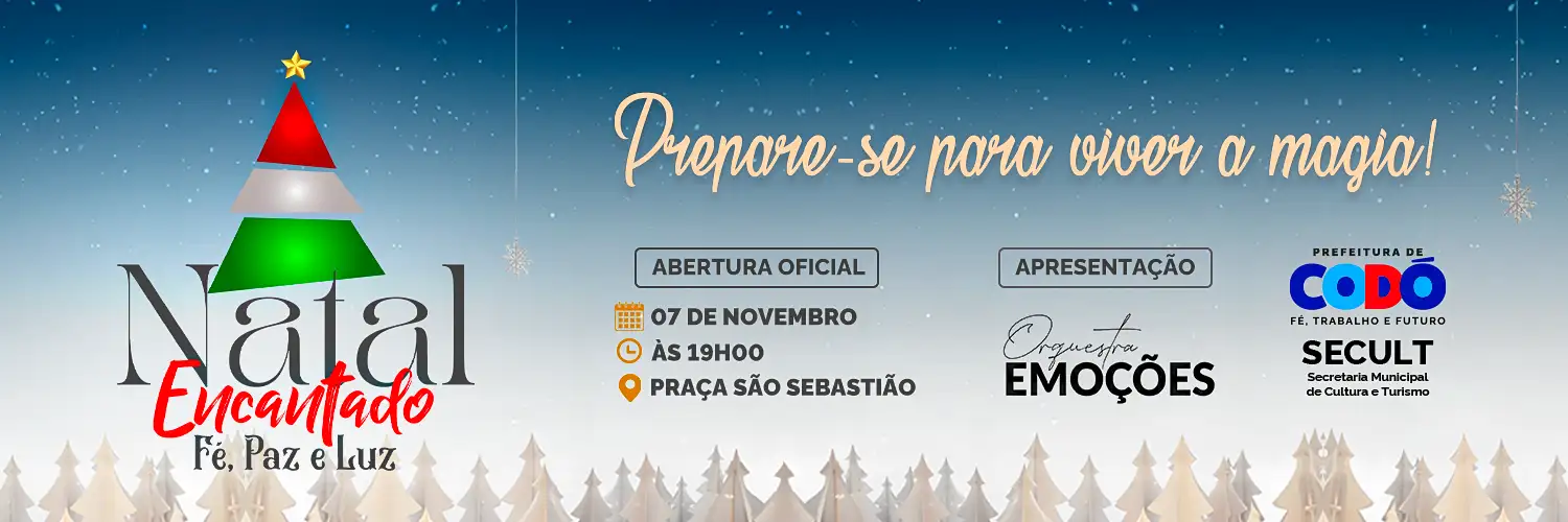 Codó se prepara para viver a magia do Natal