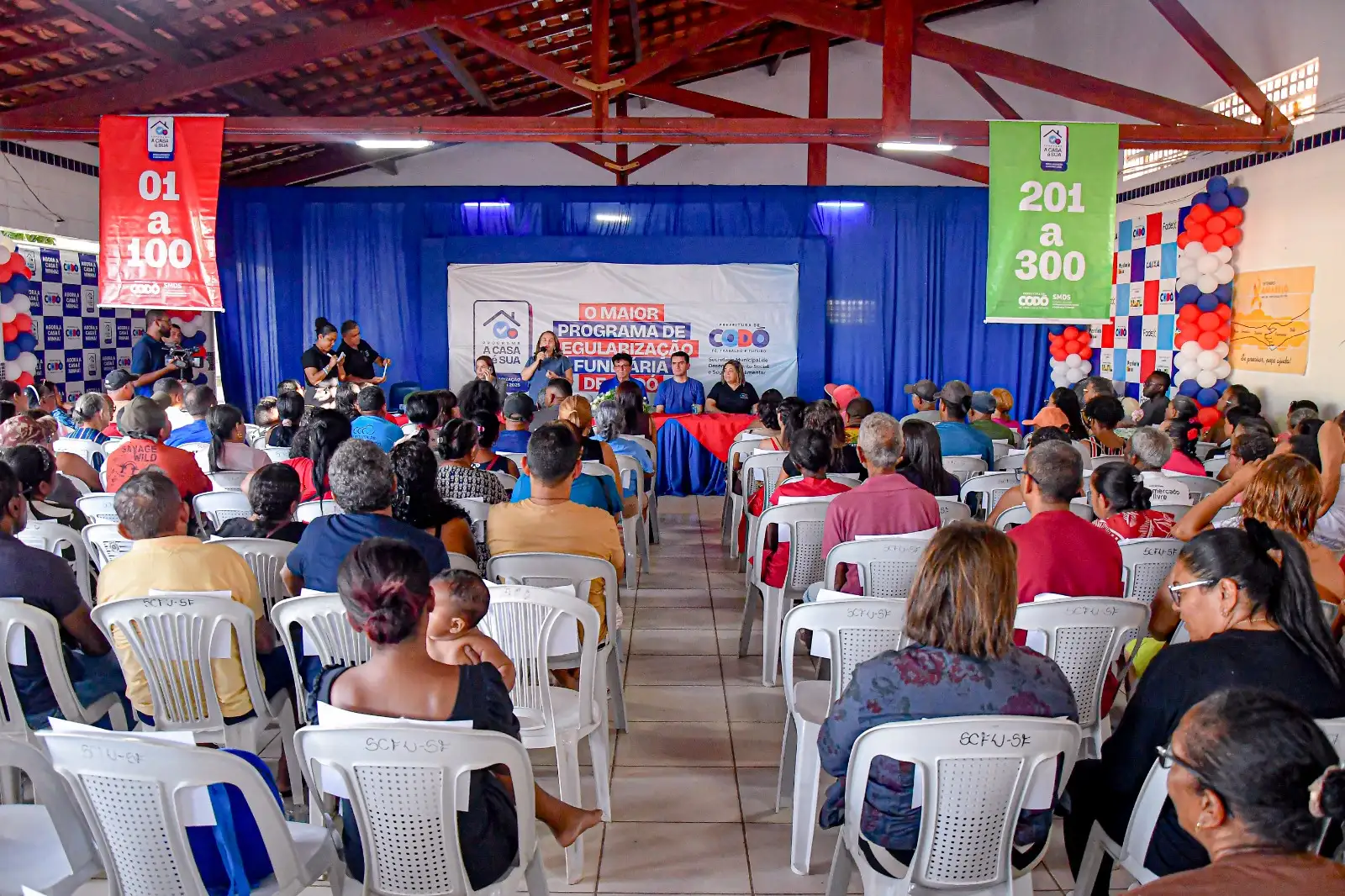 Foto 3 – “A Casa é Sua”: Nove bairros de Codó são contemplados com nova etapa de regularização fundiária