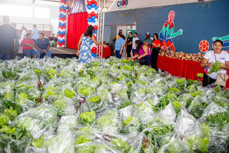 Galeria de imagens - Foto 3 da notícia: Prefeitura de Codó inicia programação de aniversário de 129 anos do município com entrega de mil cestas verdes