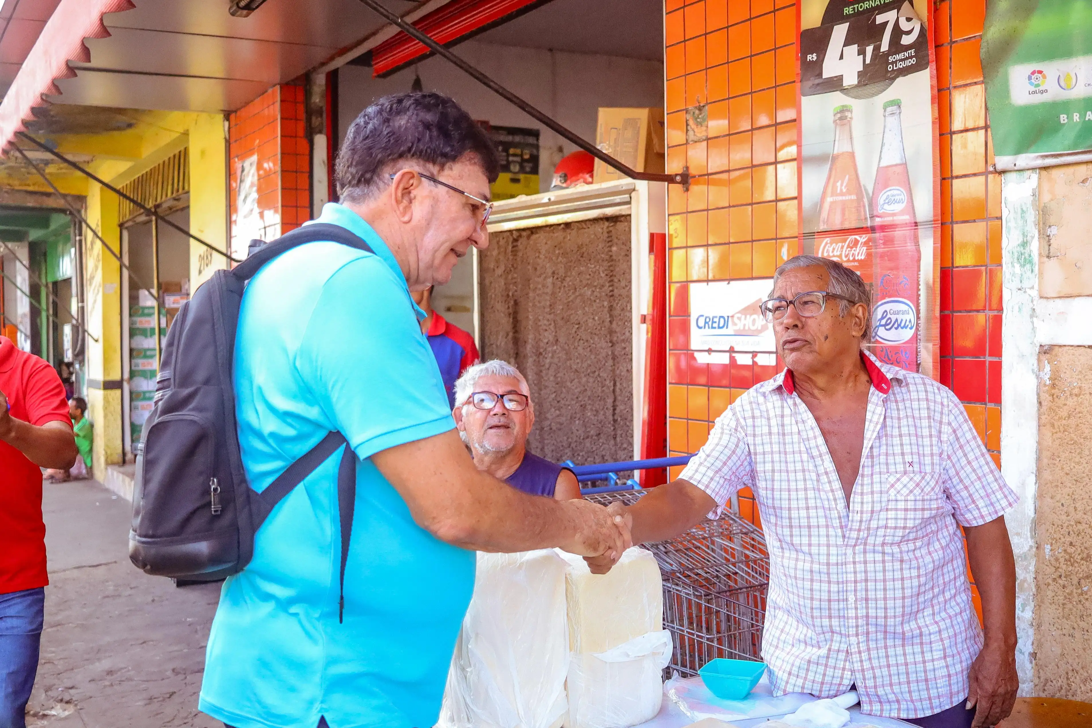 Galeria de imagens - Foto 4 da notícia: Prefeito Chiquinho FC visita Mercado Central de Codó para identificar problemas estruturais e providenciar melhorias