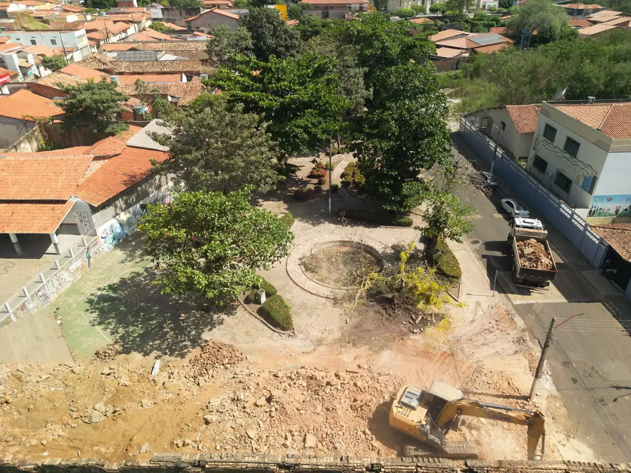 Foto 15 – Codó inicia revitalização da nova Praça do Cinema com proposta de resgatar memória e modernizar espaço
