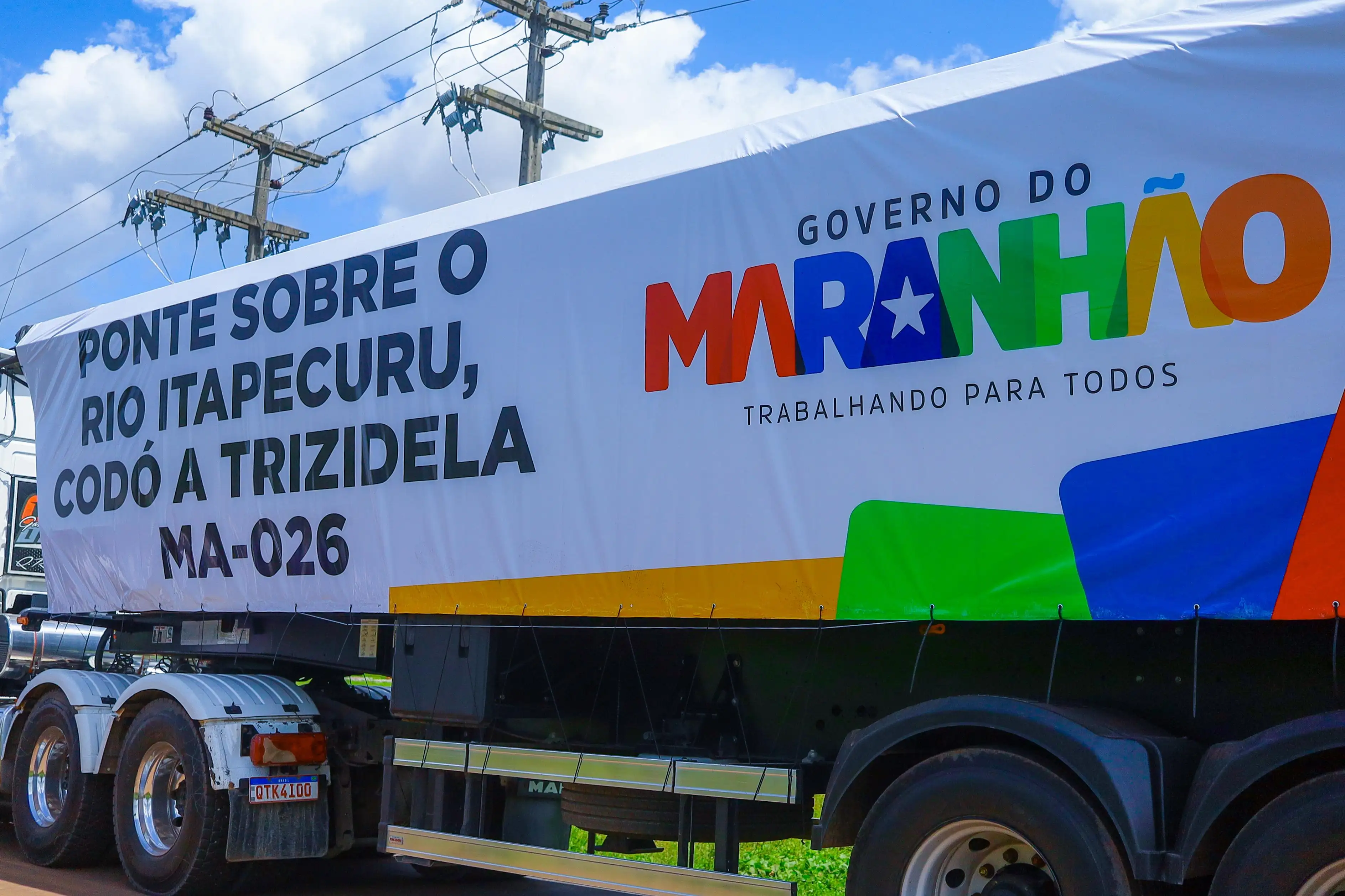 Galeria de imagens - Foto 1 da notícia: Nova ponte da Trizidela começa a ser construída em Codó