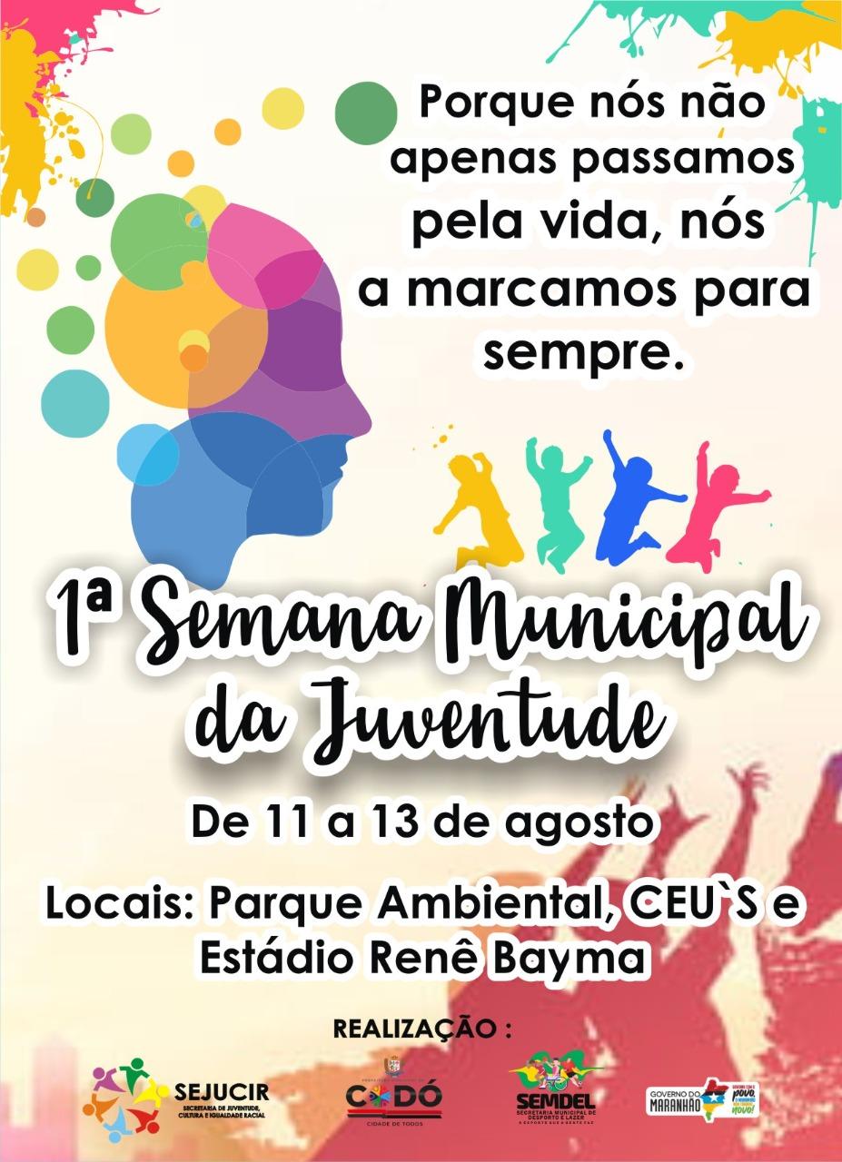 Prefeitura promove Semana Municipal da Juventude 