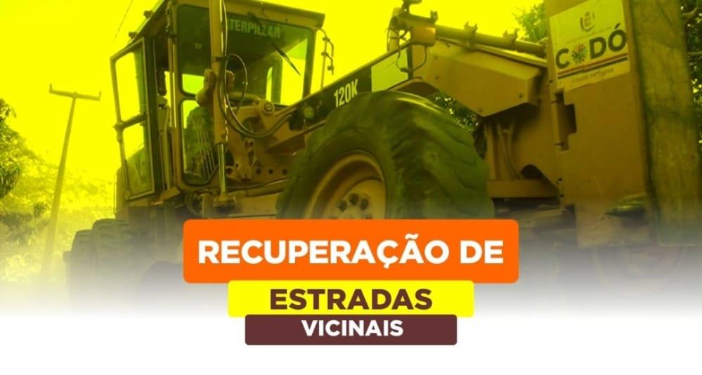 Secretaria de Infraestrutura realiza recuperação de estradas vicinais em Codó