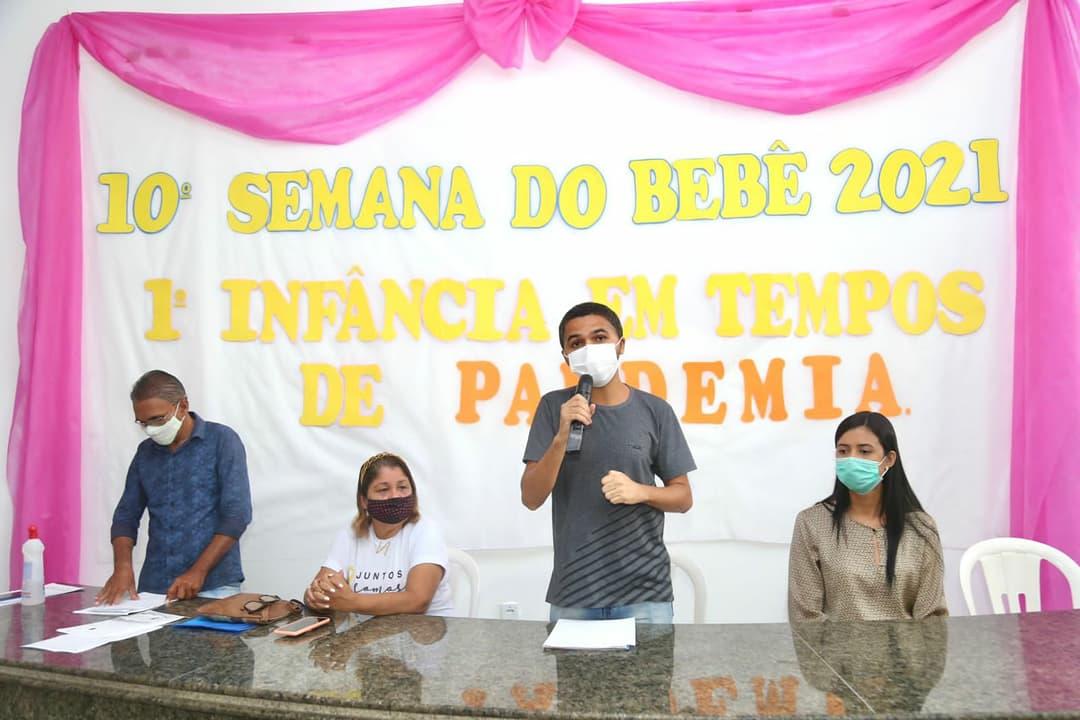 Solenidade encerra a 10ª Semana Municipal do Bebê 