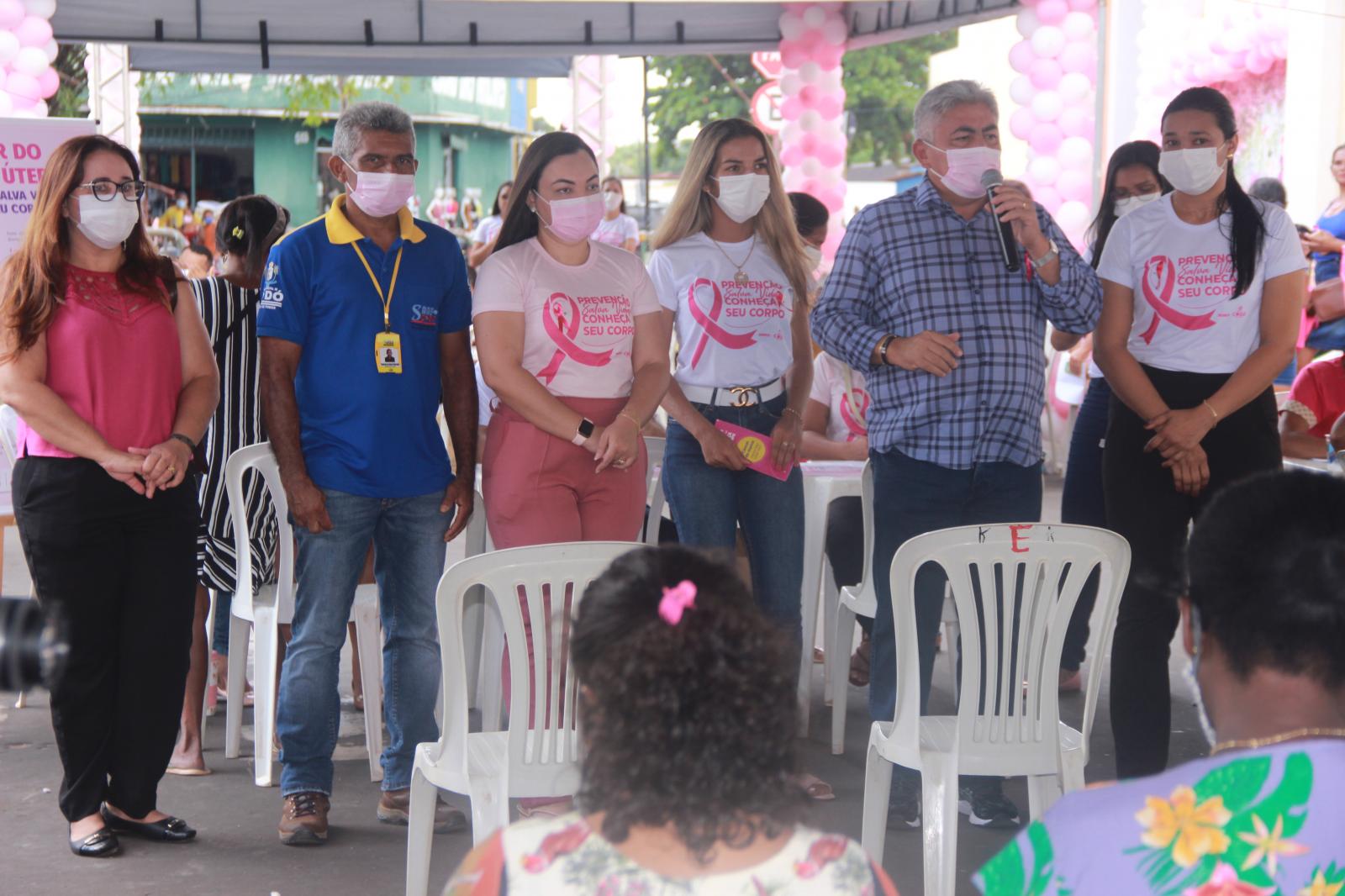 DIA ROSO: Prefeitura encerra Campanha Outubro Rosa com diversos atendimentos voltado às mulheres codoenses