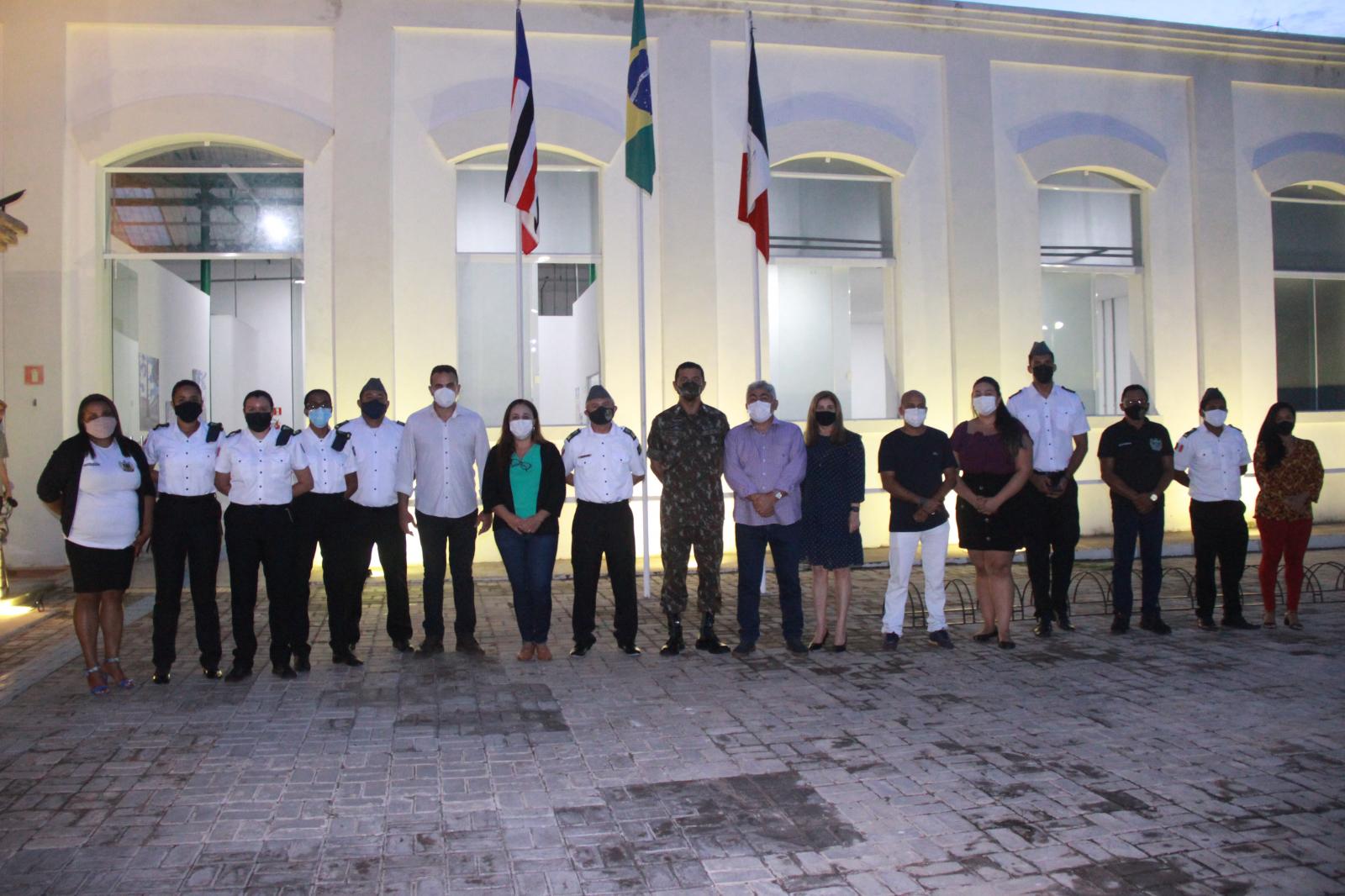 Prefeito Dr. Zé Francisco recebe visita de General da 8ª Região Militar na Escola Cívico de Codó