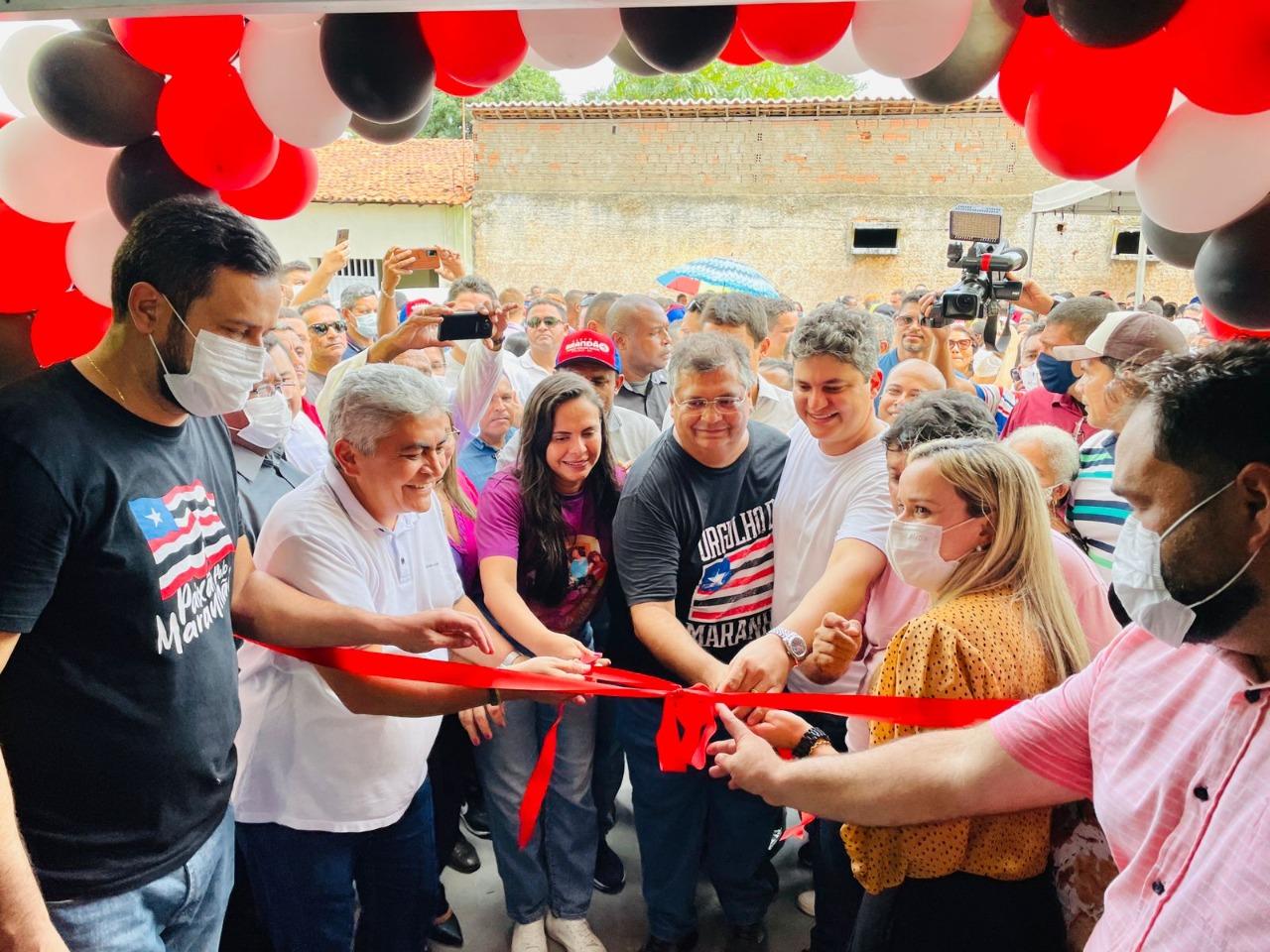 Prefeito Zé Francisco recebe governador do Maranhão para entrega da Policlínica, Passarela e novas viaturas em Codó