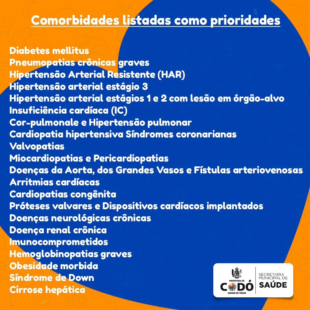 Prefeitura segue com a Vacinação contra Covid para crianças de 6 meses a 2 anos com comorbidades, em Codó