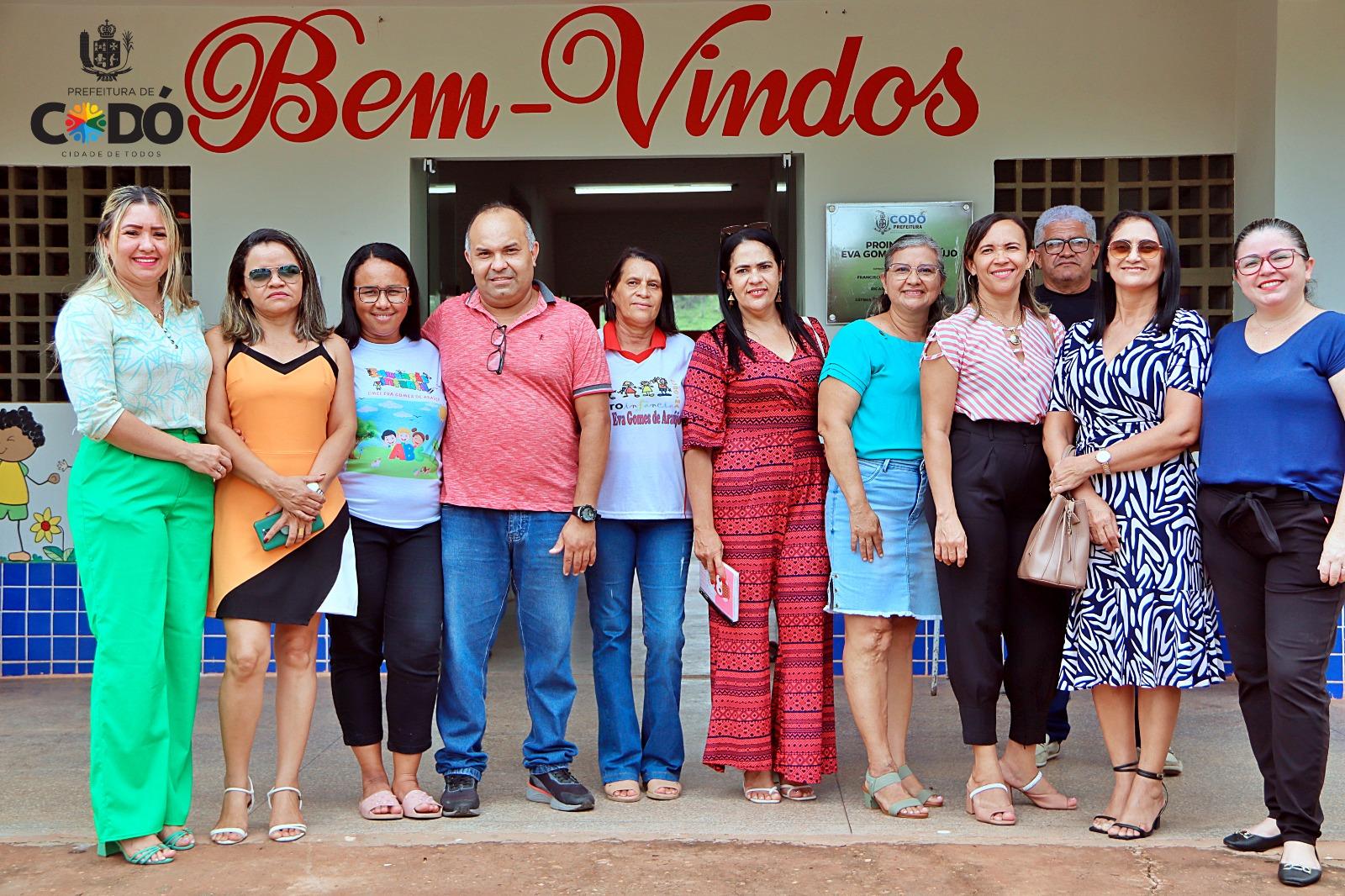 Referência na Educação Infantil! Equipe técnica de educação do município de Alto Alegre visita CMEI’s de Codó