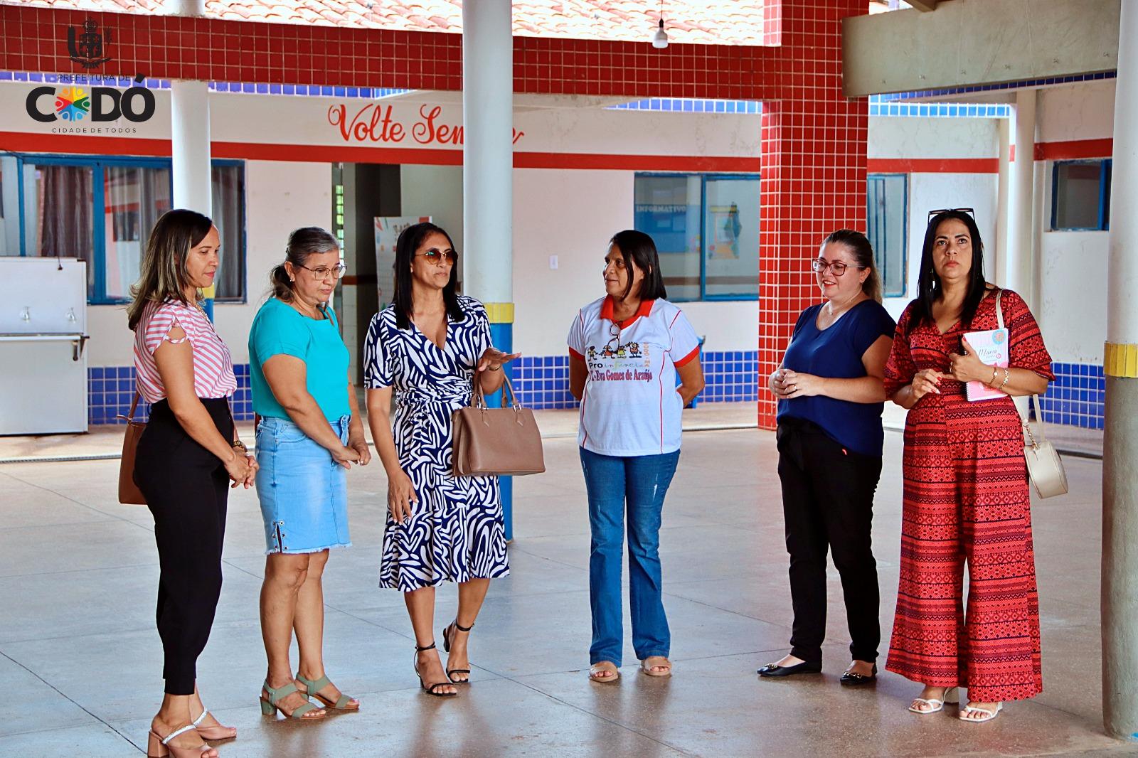 Referência na Educação Infantil! Equipe técnica de educação do município de Alto Alegre visita CMEI’s de Codó