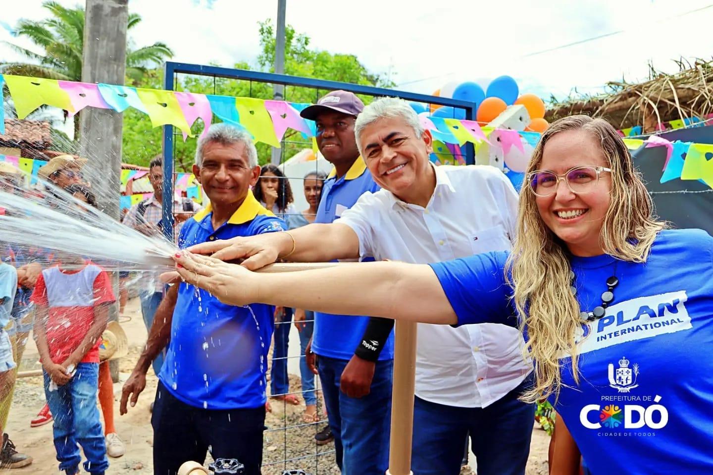 Prefeitura de Codó e PLAN entregam novo sistema de abastecimento de água no povoado Canto do Coxo