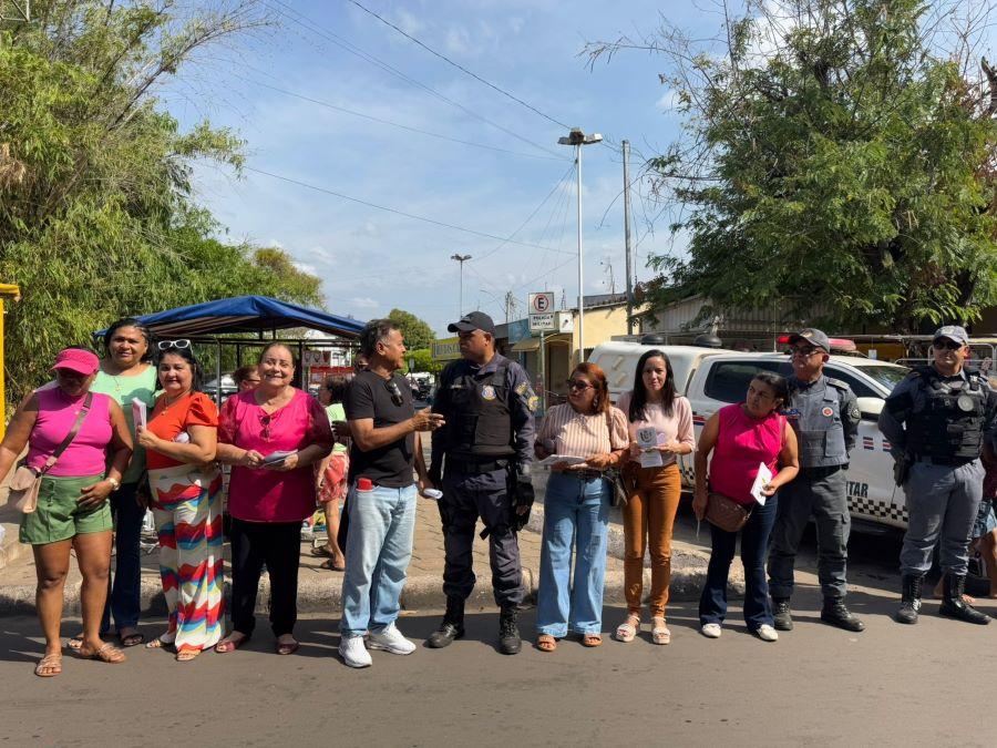 Secretaria de Assistência Social promove blitz educativa para segurança no trânsito em Codó